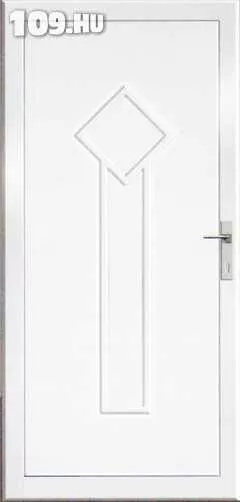 Umbriel fehér bejárati ajtó, tömör panel Békéscsaba
